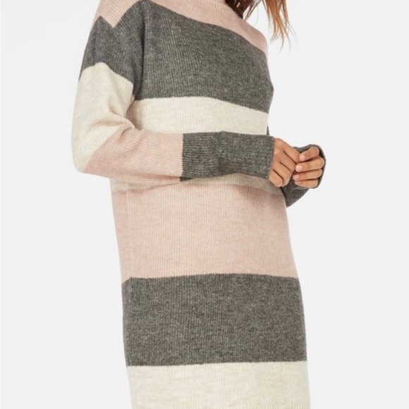 😊EUC   Colorblock Sweater Dress size XL - Picture 4 of 13